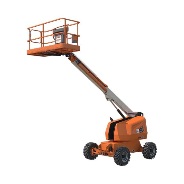 there are various kinds of boom lifts such as articulating, telescopic, and straight, each with different functionality and reach