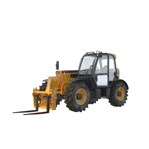 telehandlers are often used for tasks such as roof repairs and maintenance on structures